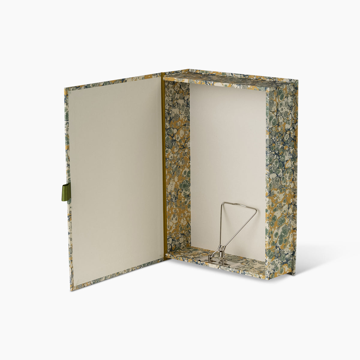 Decorative box file moss folly Jessica Buckley Interiors