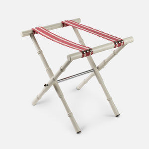 Luggage rack - Red picot