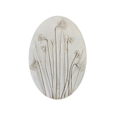 Imprint Botanical Casts: Daffodil and Snowflakes Oval Large