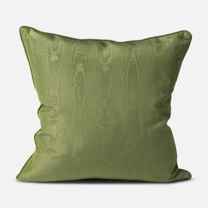 Green moire cushion