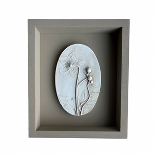 Imprint Casts: Framed Intaglios Japanese Anemone