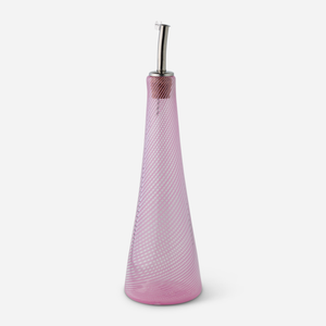 Spiral olive oil bottle - pink