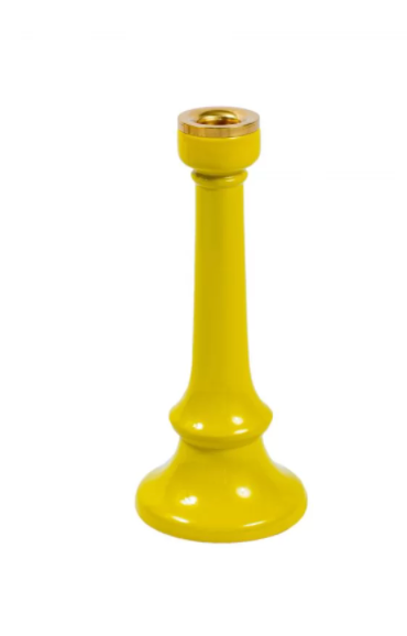 Avenue Candle Holder - Chartreuse